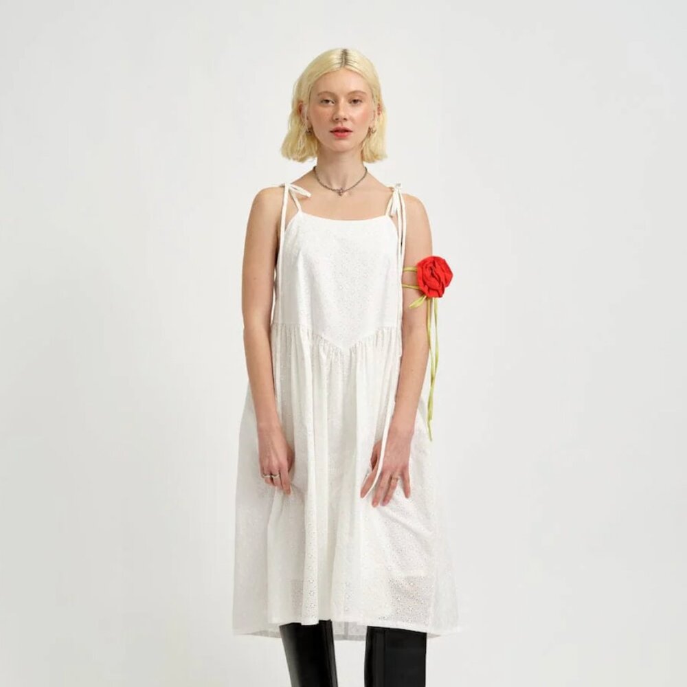 Eliza Faulkner mini eyelet dress - Picture 2 of 5